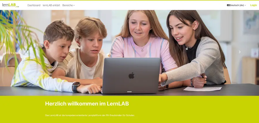 Projektansicht lernLAB der PHGR